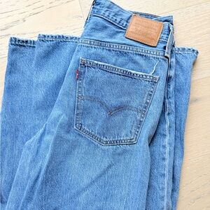 Levi's womens wide leg jean